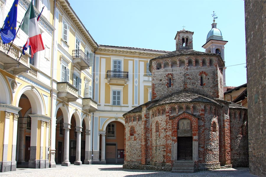 Historic centre of Biella in Piedmont