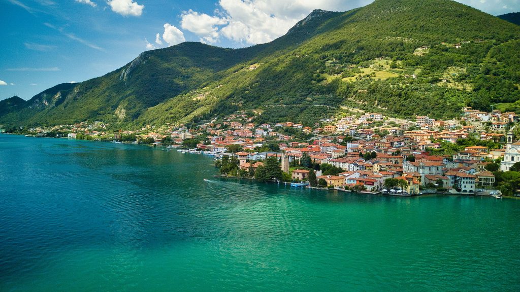 Monte Isola on Lake Iseo